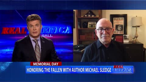 Real America: Honoring The Fallen, Dan W/ Author, Michael Sledge
