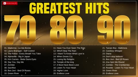 Music of the 80s and 90s - Classic Songs of the 1980s - Greatest Hits 80's