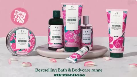 Luxurious British Rose Collection at The Body Shop