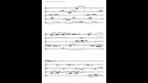 J.S. Bach - Well-Tempered Clavier: Part 2 - Prelude 17 (Clarinet Quartet)