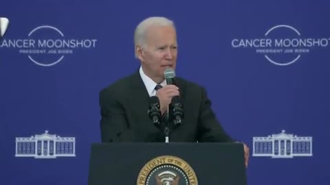 "End of Quote" - Biden Reads Directly From the Teleprompter AGAIN
