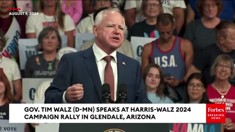 Walz Tears Into Trump: He ‘Sees The World A Little Differently Than We Do’