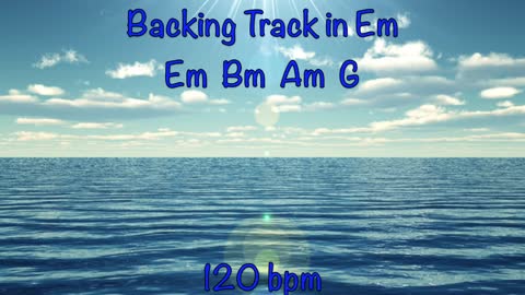 Em Guitar Backing Track 120 bpm