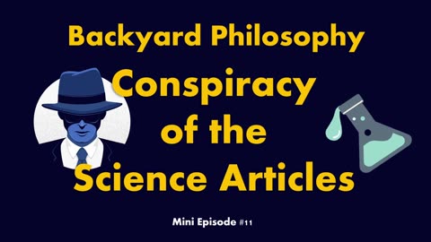 The Conspiracy of the Scientific Articles