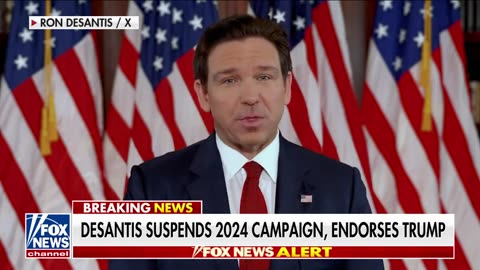 Ron DeSantis endorses Trump after suspending 2024 campaign: 'He has my endorsement'