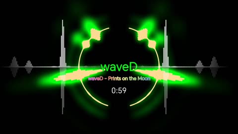 waveD - Prints on the Moon 🌒 | AI-Generated Melody 🎵 | AI-Music