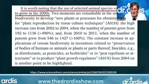 Venom In Our Crops and Food - Dr Brian Ardis