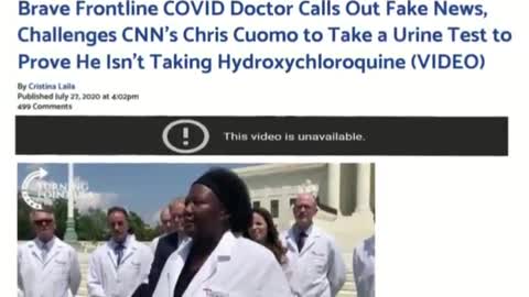 COVID Doctor Calls Out Fake News, Challenges Chris Cuomo to Prove He Isn’t Taking Hydroxychloroquine