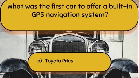 Automotive History Question 15