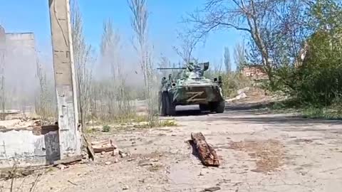 Ukraine War - The work of the armored personnel carriers