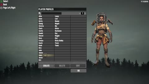 7 Days To Die - All Player Profiles