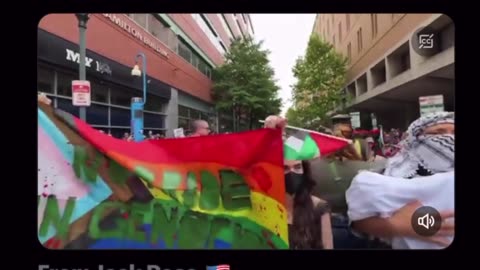 Nick Sortor On X: Pro-Palestine Protesters Stop LGBTQTIA+ Parade in Philly