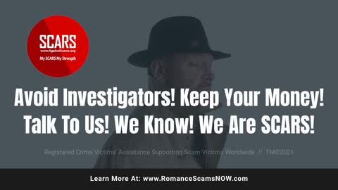Avoid Scam Investigator - SCARS Video