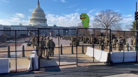 Let's cheer~ Pepe Cheer up in White House