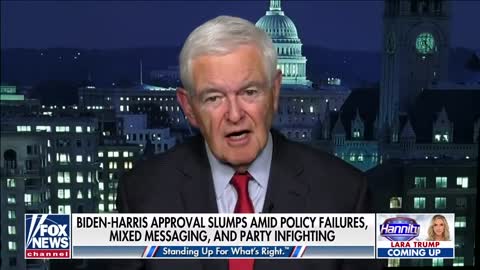 Newt Gingrich calls the Biden administration 'incompetent in every area'