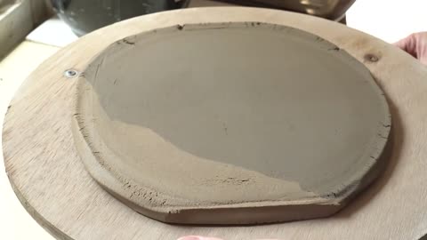 Part 10: Would you like to make a pottery plate? This is the whole process.
