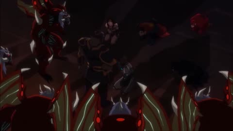 Justice League vs Darkseid Fight on Apokolips Justice League Dark Apokolips War