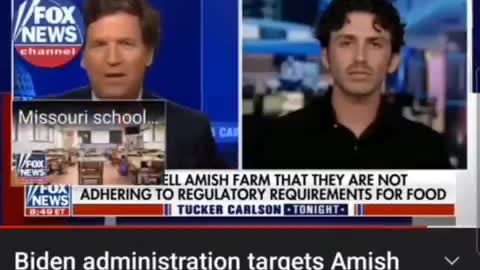 Tucker Carlson: Government going after Amish farmers