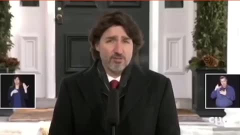 Justin Trudeau Freudian slip