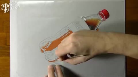 Draw A Picture Of A Lying Coke Bottle