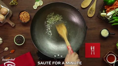 Chili Chicken With Egg Fried Rice Recipe By SooperChef
