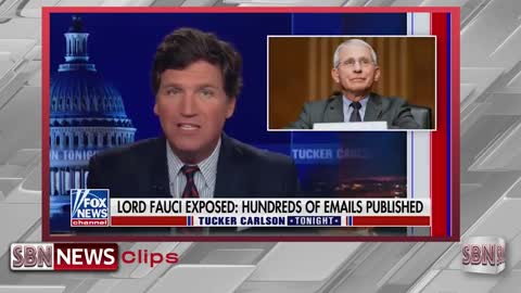 Tucker Carlson segment On Dr. Fauci's Emails - 1830