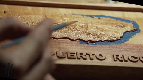 Making a Topographic Map of Puerto Rico - WoodenMission