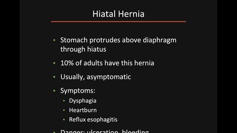 Gastrointestinal Pathology Part 1