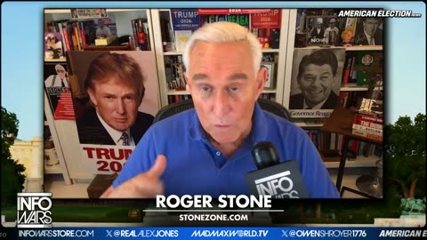 Roger Stone Responds To Candidate Harris And If She Will Be The Democrat Nominee In The End