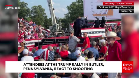 WATCH: Footage Emerges Of Shooting At Trump Pennsylvania Rally From Inside Crowd