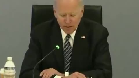 Biden Loses Track as He Reads Speech in FEMA Meeting