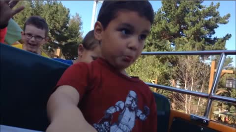 Kids And Babies Hilarious Reactions At Amusement Parks