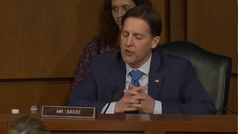 Sen. Ben Sasse Calls Him And His Colleagues 'Jackassery'