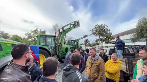 LIVE: Farmers protest / Marcha lenta de agricultores - Sao Miguel Island / Azores, Portugal - 08.02.2024