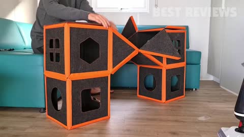 Purrini Playmate: Versatile Modular Pet House