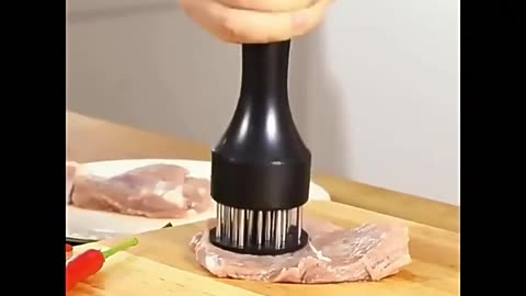 Kitchen Ultra Sharp Needle Stainless Steel Meat Tenderizer