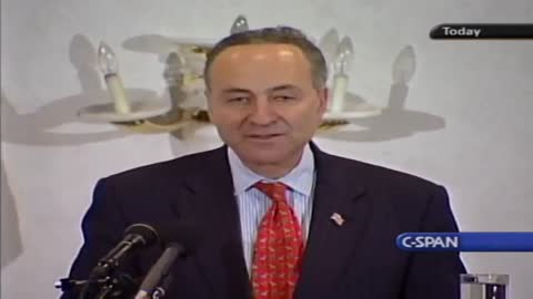 In 2005, Democrat Chuck Schumer said eliminating the filibuster would “be a doomsday for Democracy.”