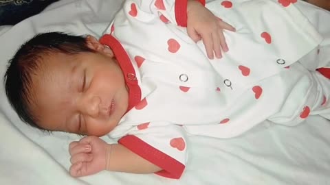 My sweetheart my janu cute baby after birth