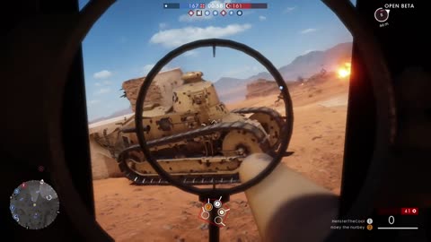 Battlefield 1 Tank vs Tank + Two Bayonet Charges