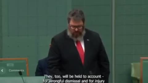 Australian MP George Christensen Drops Some Major Covid Truths