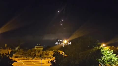 Hezbollah resistance fires a barrage of rockets towards northwestern occupied Palestine
