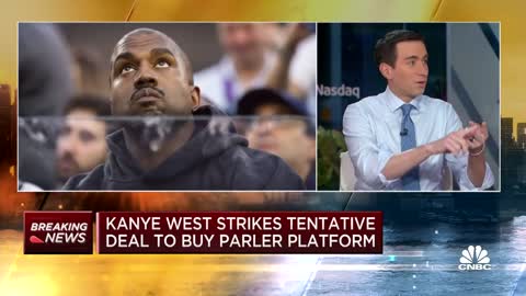 Kanye West Strikes Tentative Deal to Buy Parler Platform
