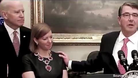 Joe Biden Squeezes, Grabs, Rubs and Sniffs