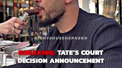 BREAKING: TATE'S Court Decision Announcement