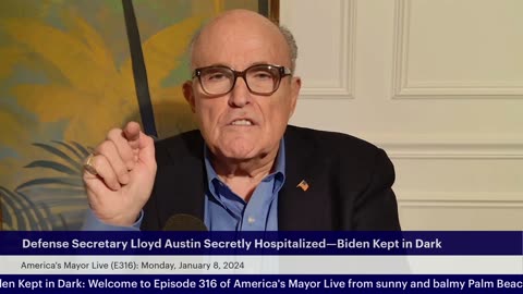 America's Mayor Live (E316): Defense Secretary Lloyd Austin Secretly Hospitalized—Biden Kept in Dark