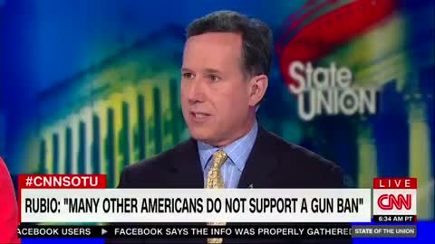 Rick Santorum responds to March for our Lives Rally with emphasis on school safety