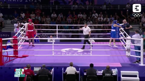 Algerian man cheated boxing title from Italian woman in Olympics