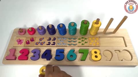 Get Your Toddler Ready for School- Counting- Colors- Numbers