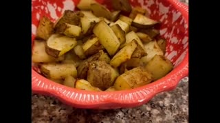 Simple & Healthy Vegan Oil Free Oven Potatoes by the Blueprint Recipe