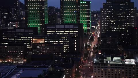 City Life drone video